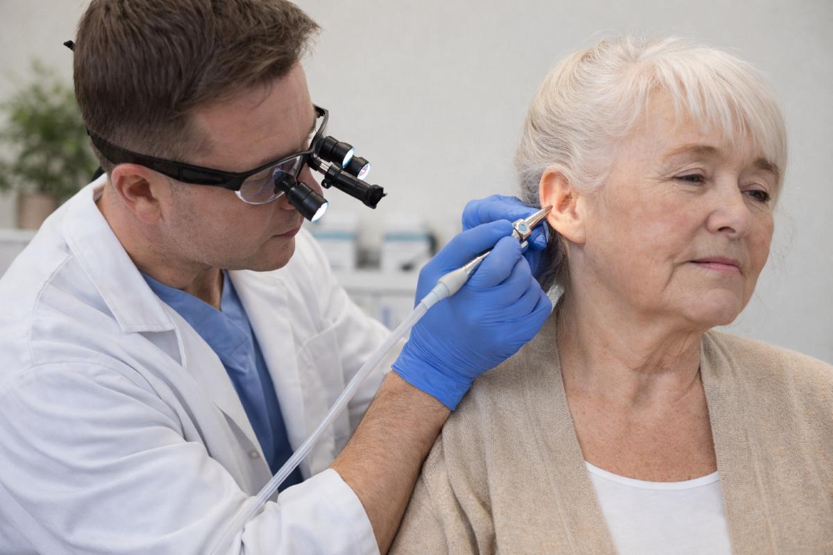 hearing aid service banner
