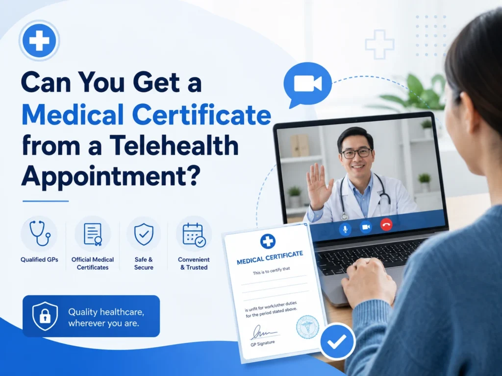 Can You Get a Medical Certificate from a Telehealth Appointment?