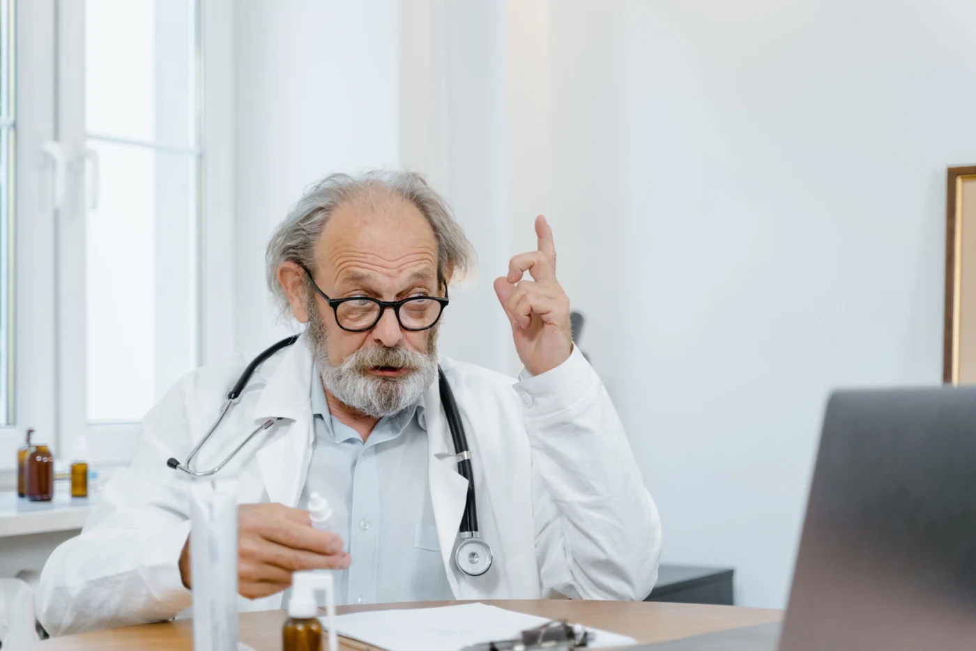 Doctor having a consultation about menopause care and treatment options